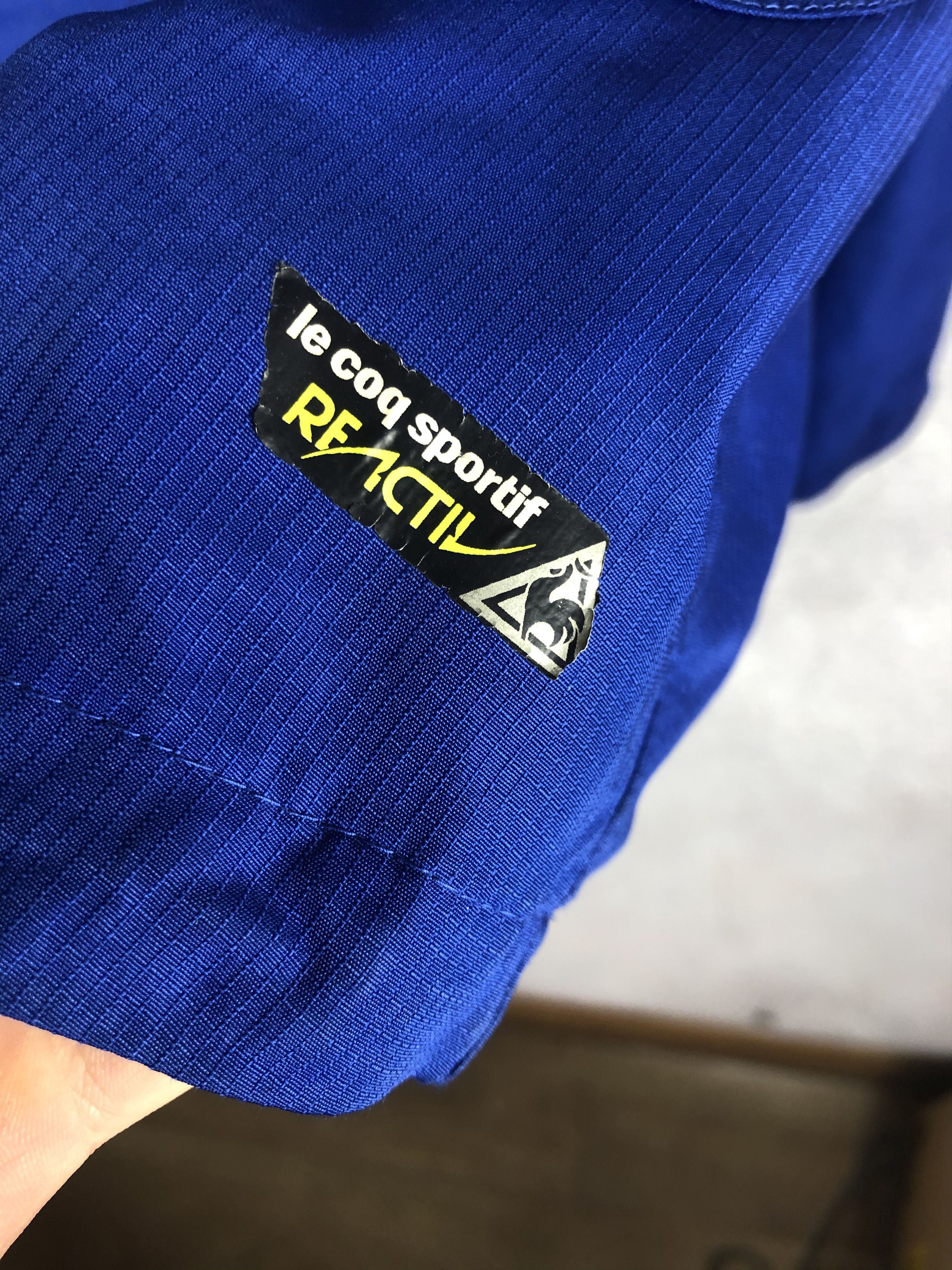 Le Coq Sportif Vintage Everton Le Coq Sportif Soccer Jacket Football Kit Size US XL / EU 56 / 4 - 9 Thumbnail