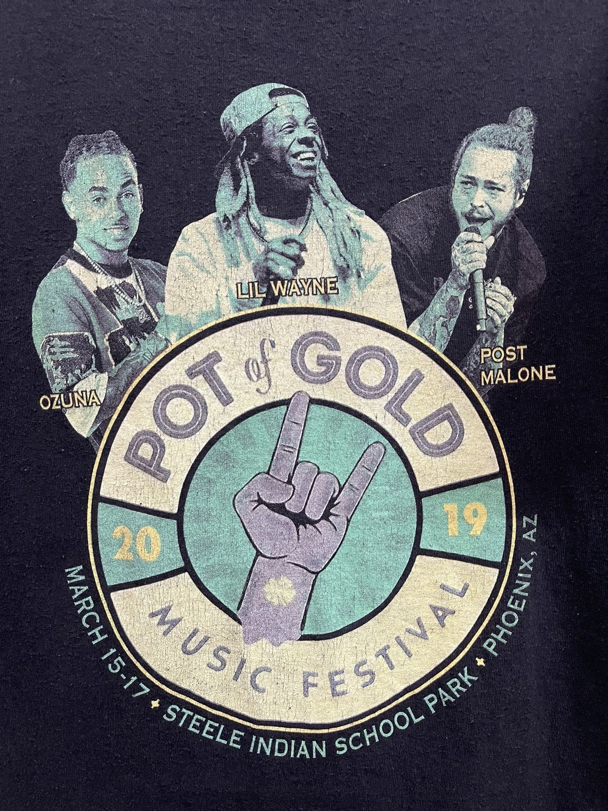 Band Tees Pot Of Gold 2019 Music Festival🔥🔥🔥 Size US L / EU 52-54 / 3 - 2 Thumbnail