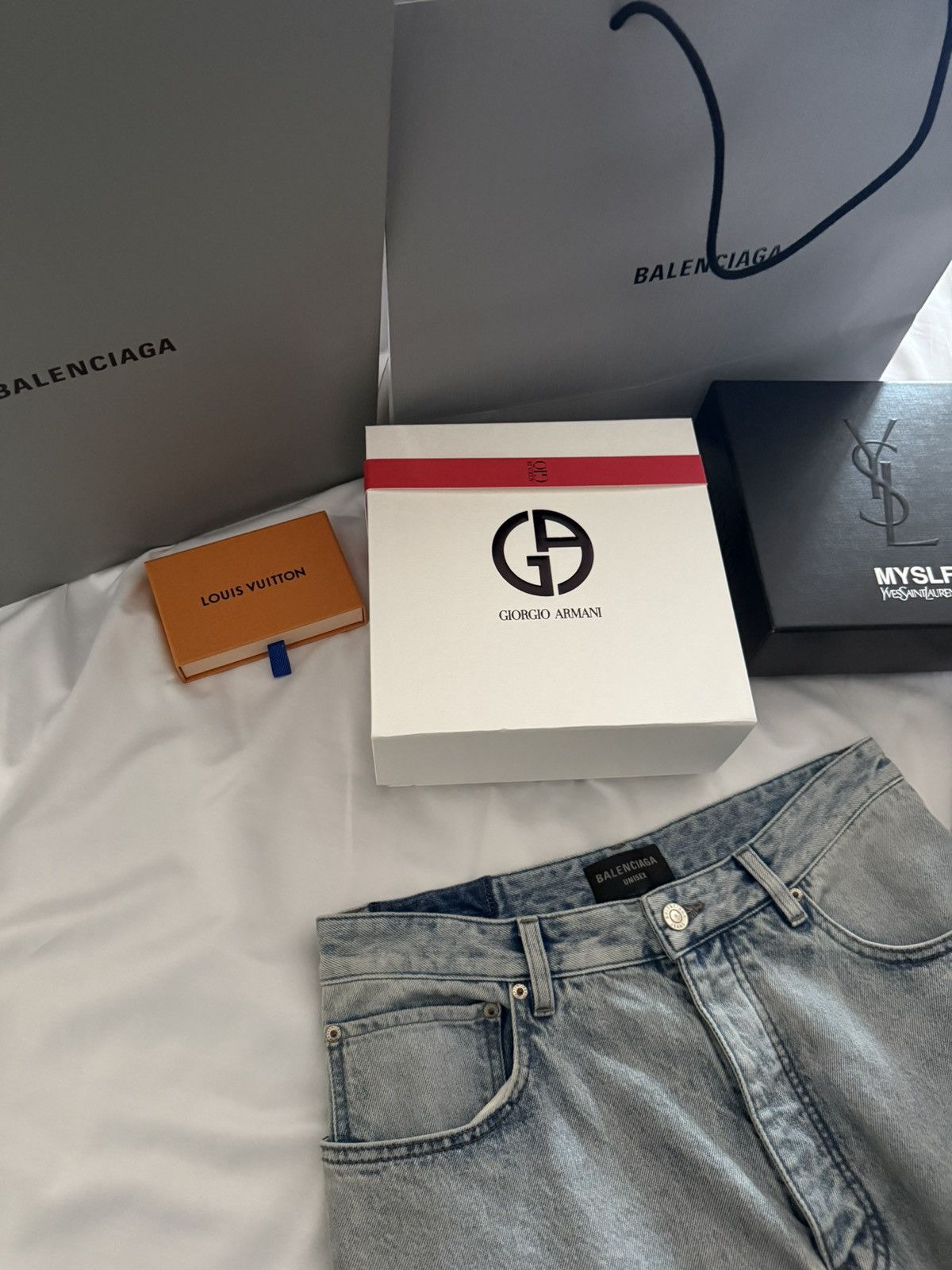 Balenciaga Balenciaga Baggy Denim Light Blue Wash Size US 32 / EU 48 - 9 Thumbnail