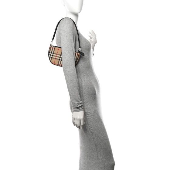 Burberry Vintage Burberry Calfskin Olympia Slim Pouch Archive Beige Size ONE SIZE - 9 Thumbnail