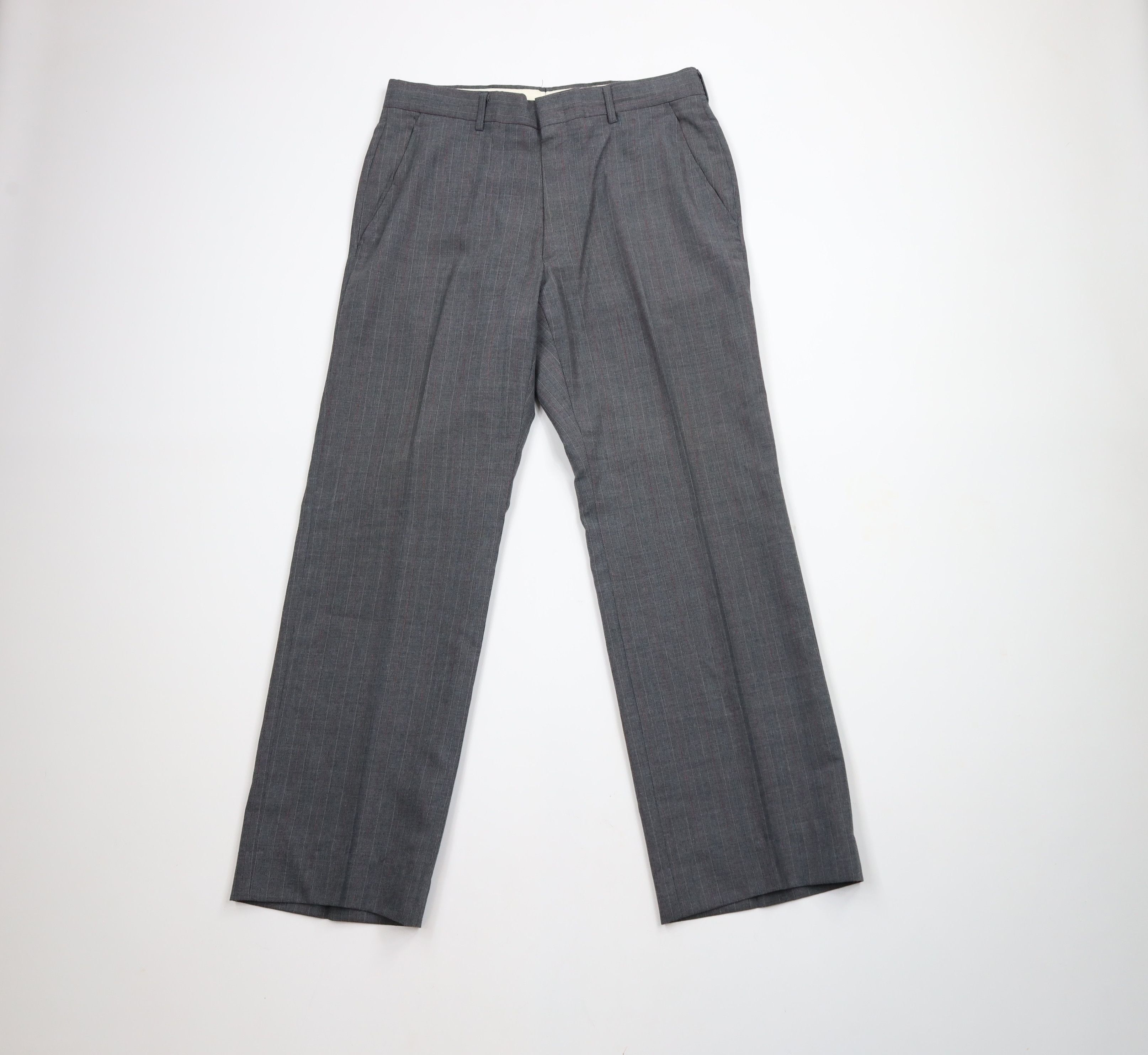 Vintage Vintage 70s Streetwear Rainbow Striped Wide Leg Chino Pants Size US 30 / EU 46 - 1 Thumbnail