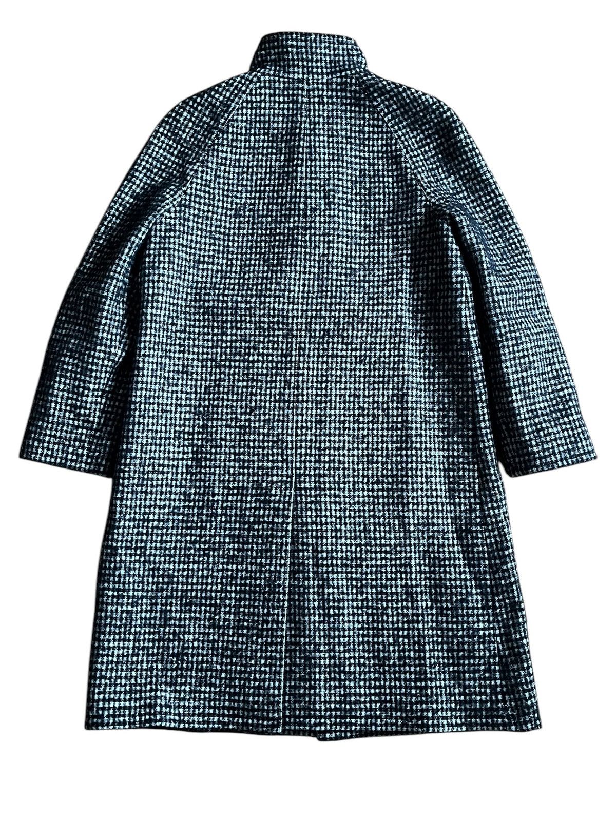 Saint Laurent Paris F/W16 Checkered Overcoat Jacket Size S / US 4 / IT 40 - 2 Thumbnail
