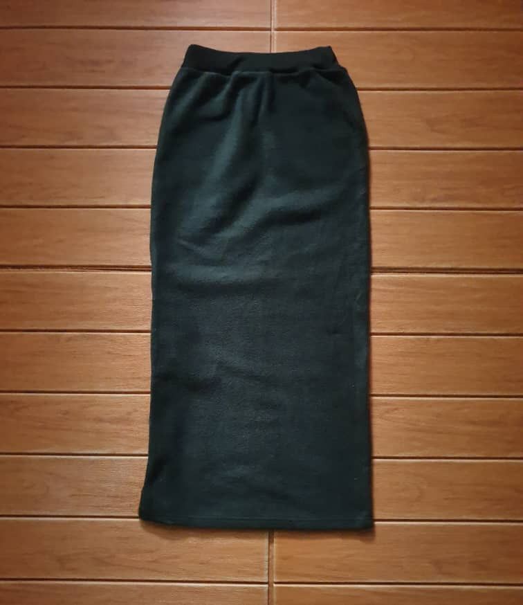 Japanese Brand Mcc zone Caroln grey colour fleece skirt Size 30" / US 8 / IT 44 - 10 Thumbnail