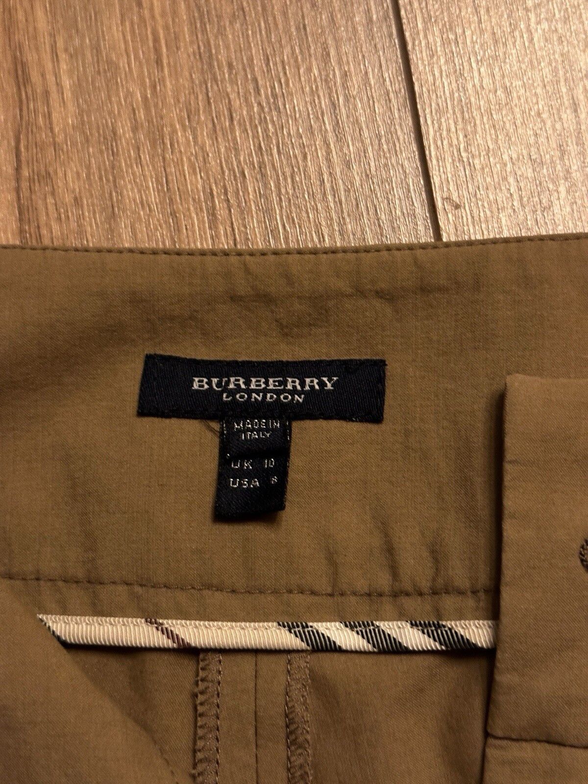 Burberry DDP Burberry London Chino Pants Trousers size Uk-10 US-8 Size 26" / US 2 / IT 38 - 13 Thumbnail