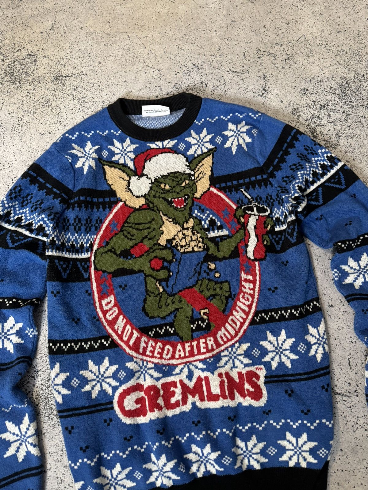 Japanese Brand Gremlins festive sweatshirt black comedy horror men's Size US S / EU 44-46 / 1 - 7 Thumbnail