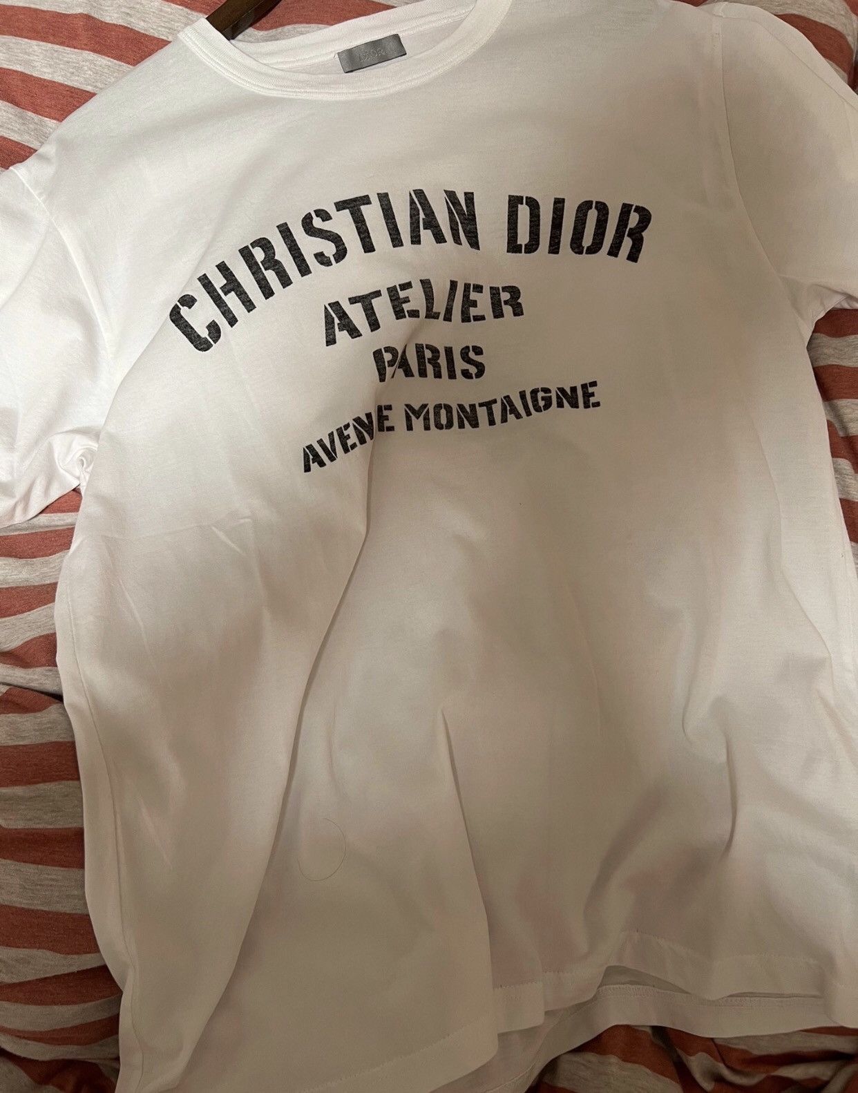 Dior Dior Letter printed short sleeved shirt - DMC Size US XS / EU 42 / 0 - 1 Thumbnail