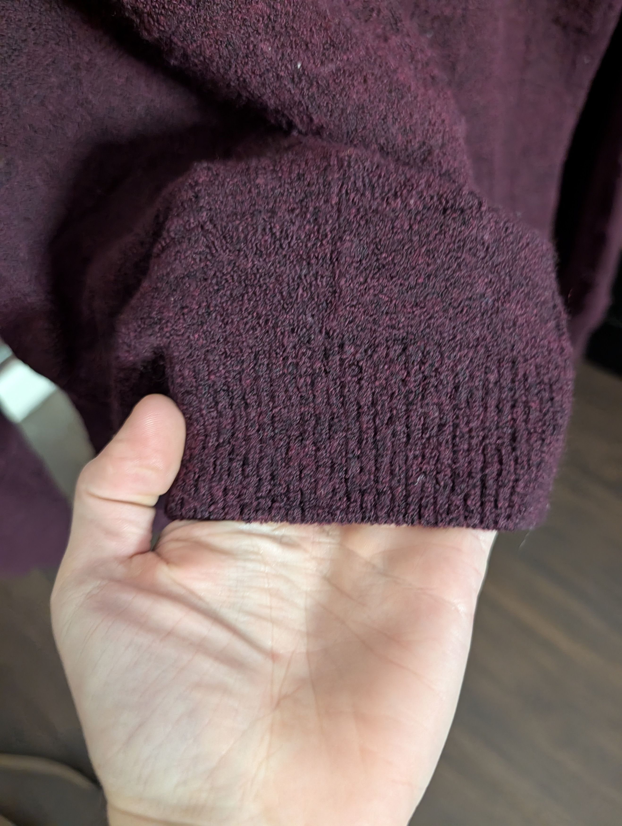 Other GREENWICH Vintage checkered magenta textured sweater Size US L / EU 52-54 / 3 - 5 Thumbnail