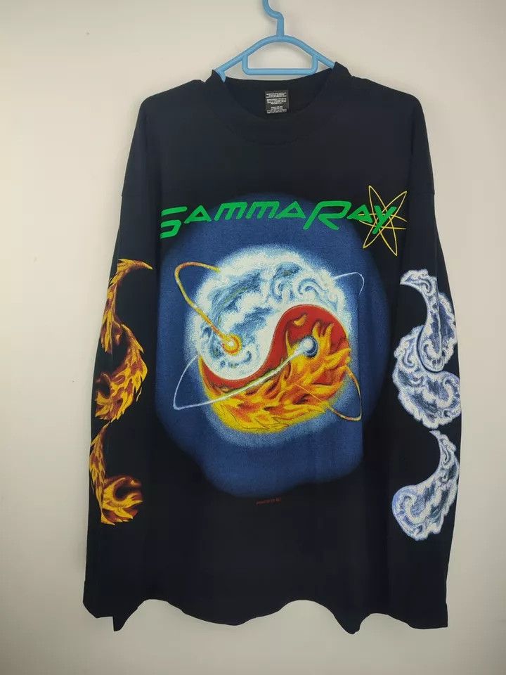 Vintage Rare Vintage Gamma Ray — Insanity and Genius 1994 Tour ROCK Size US XL / EU 56 / 4 - 2 Thumbnail