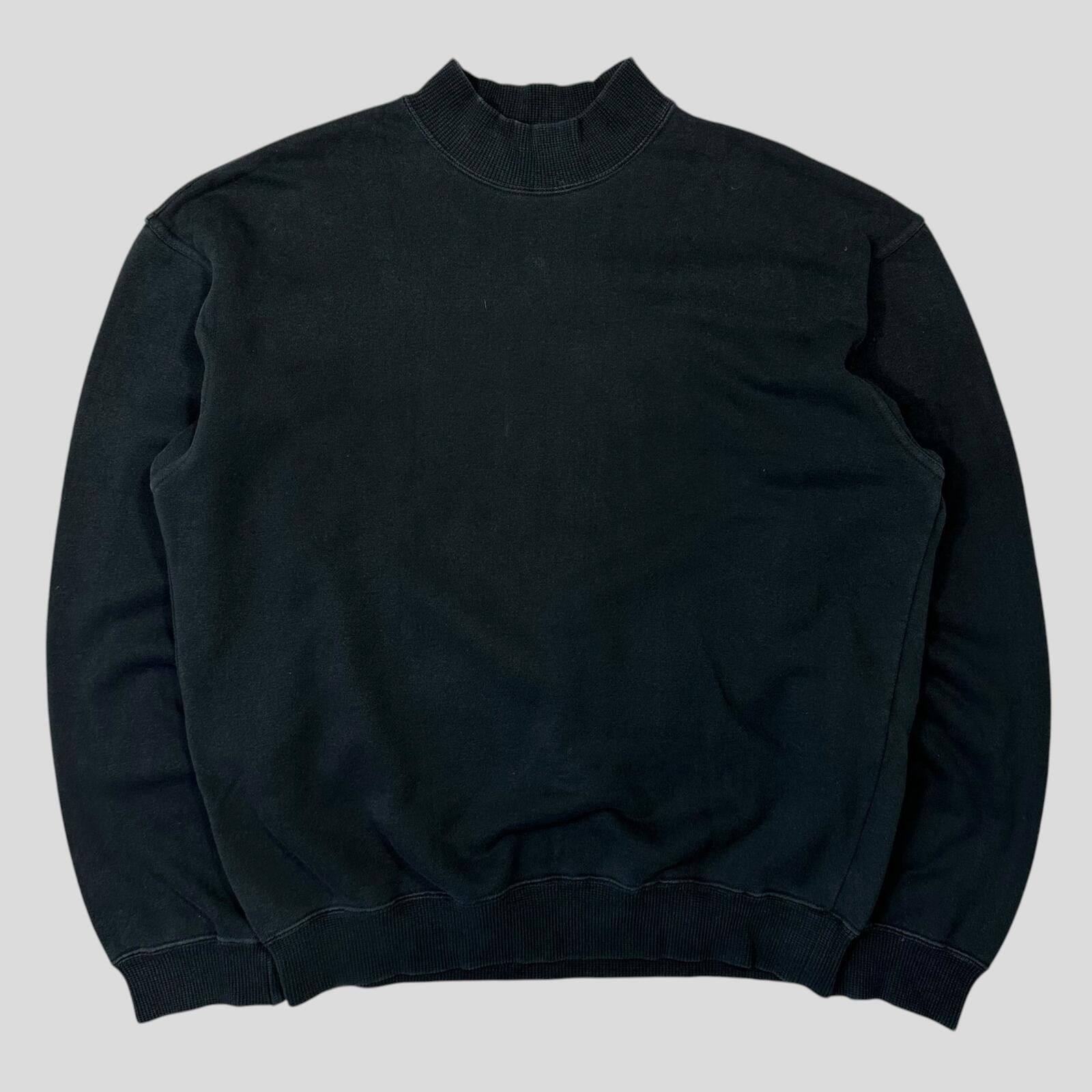 Issey Miyake Issey Miyake 1993 Staff Spellout Logo Boxy Crewneck Jumper M Size US M / EU 48-50 / 2 - 3 Thumbnail