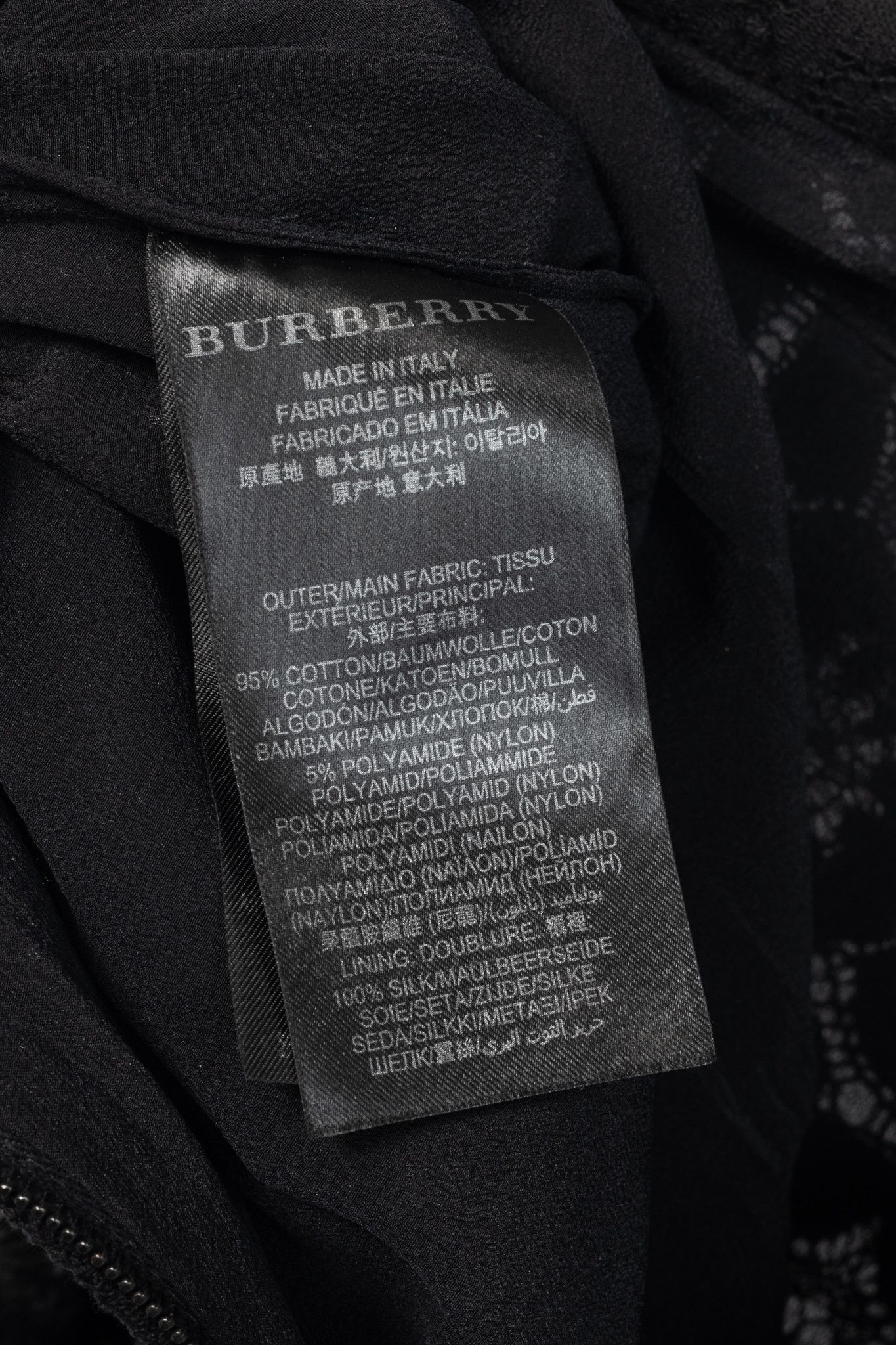 Burberry Prorsum Burberry Prorsum R14 Sequin Detail English Lace Pencil Skirt Size 32" / US 10 / IT 46 - 8 Thumbnail