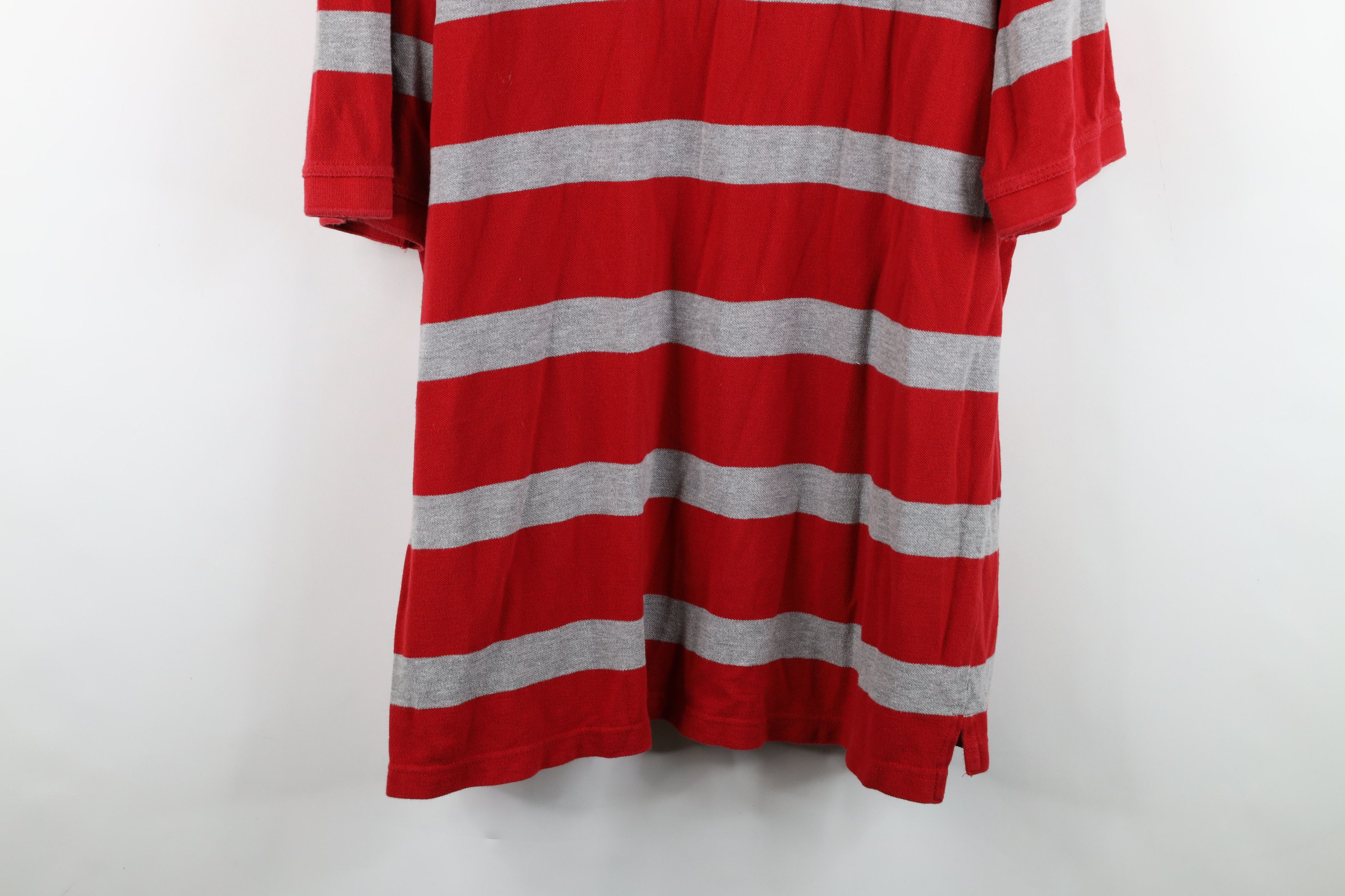 Vintage Vintage 90s Ohio State University Striped Rugby Polo Shirt Size US XL / EU 56 / 4 - 14 Thumbnail