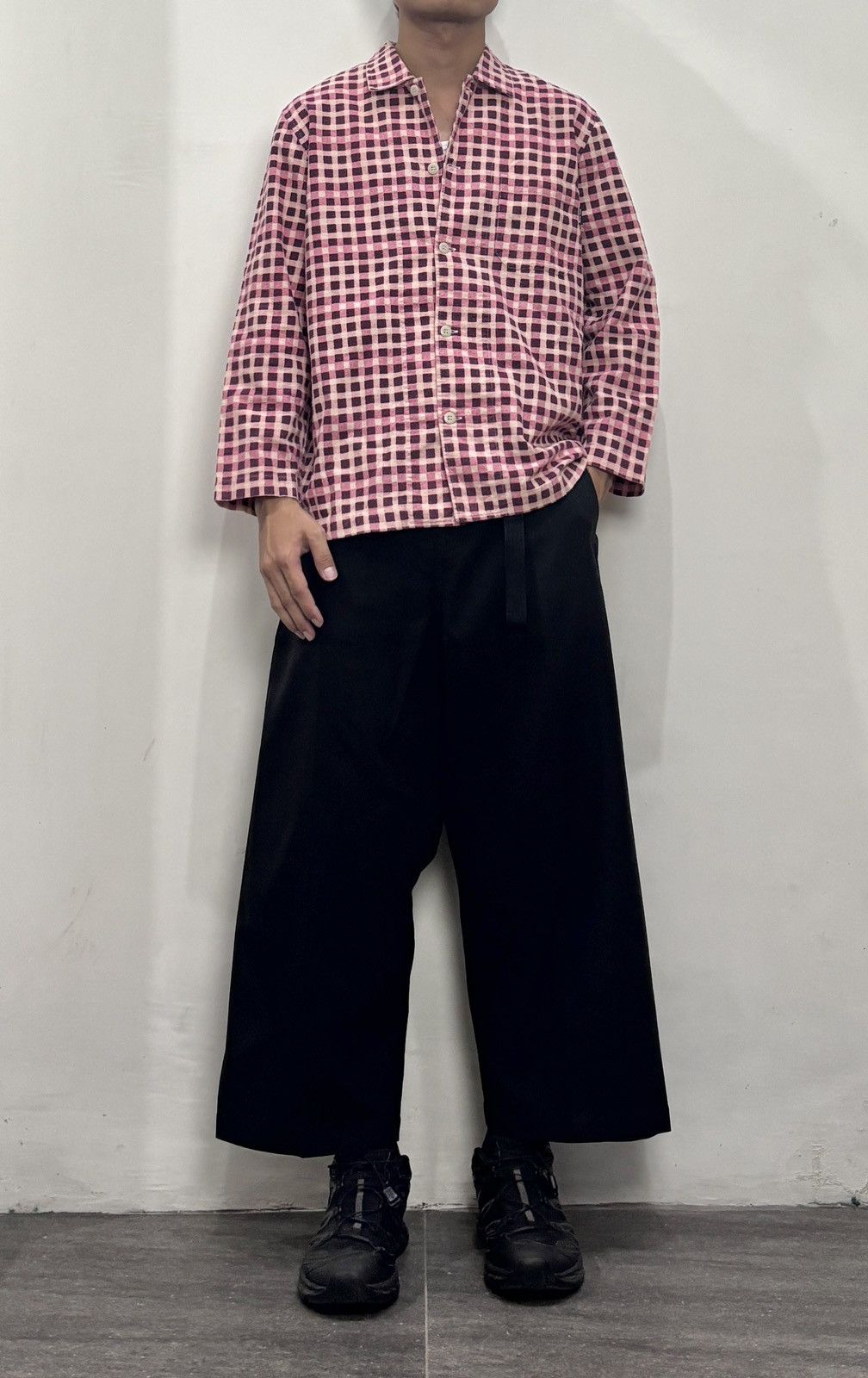 Issey Miyake FREE TAX! ME Relaxed Belted Trousers Size US 32 / EU 48 - 1 Thumbnail