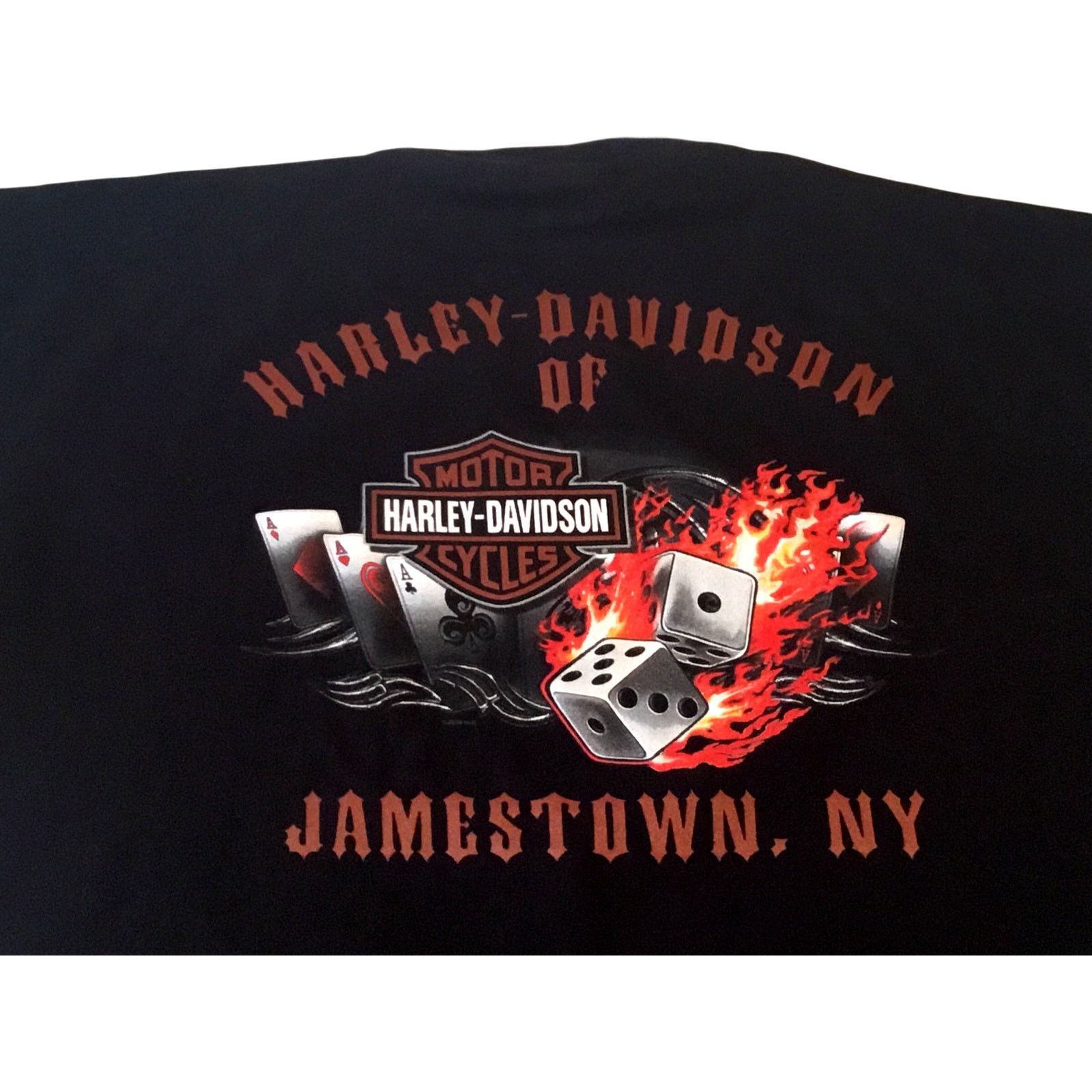 Harley Davidson Harley Davidson XL T-Shirt Vintage Jamestown NY World Class Size US XL / EU 56 / 4 - 2 Thumbnail