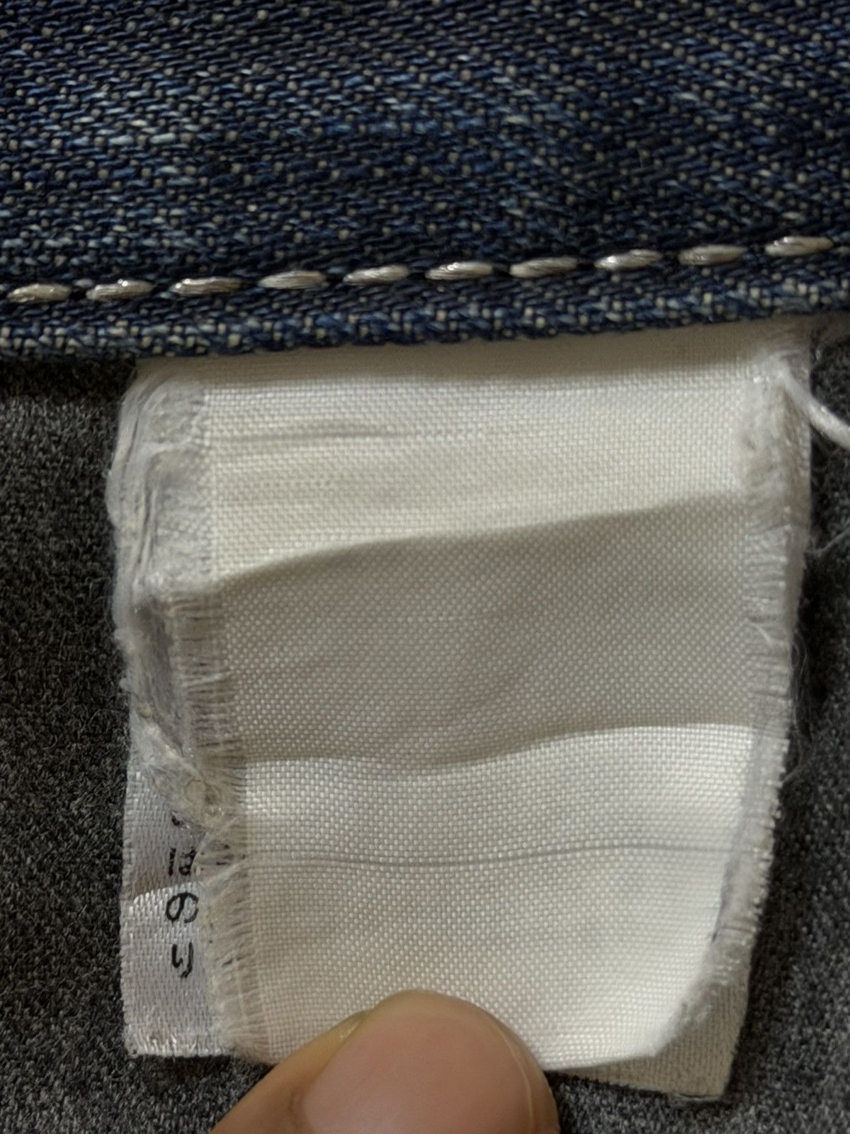 semanticdesign Vintage 90s Japanese Brand Faded Wash Distress Straight Leg Size US 31 - 8 Thumbnail