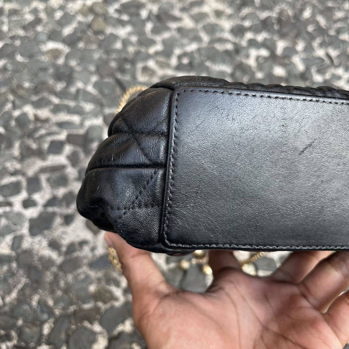 Dior Vintage 2000s Christian Dior Gaufré Cannage Délices Mini Bag Size ONE SIZE - 24 Thumbnail
