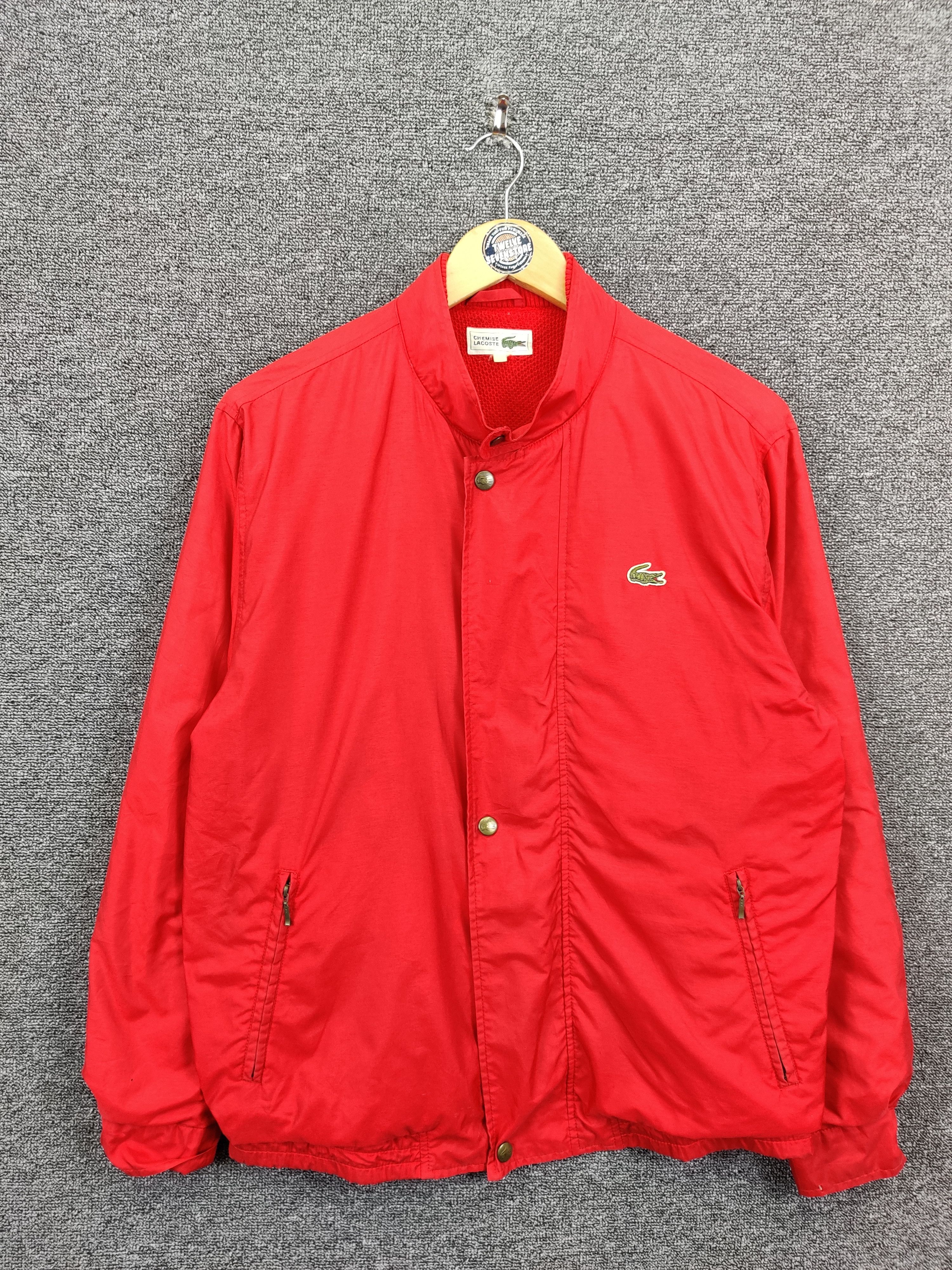 Lacoste Vintage Lacoste Zipper Bomber Jacket Size US M / EU 48-50 / 2 - 1 Thumbnail