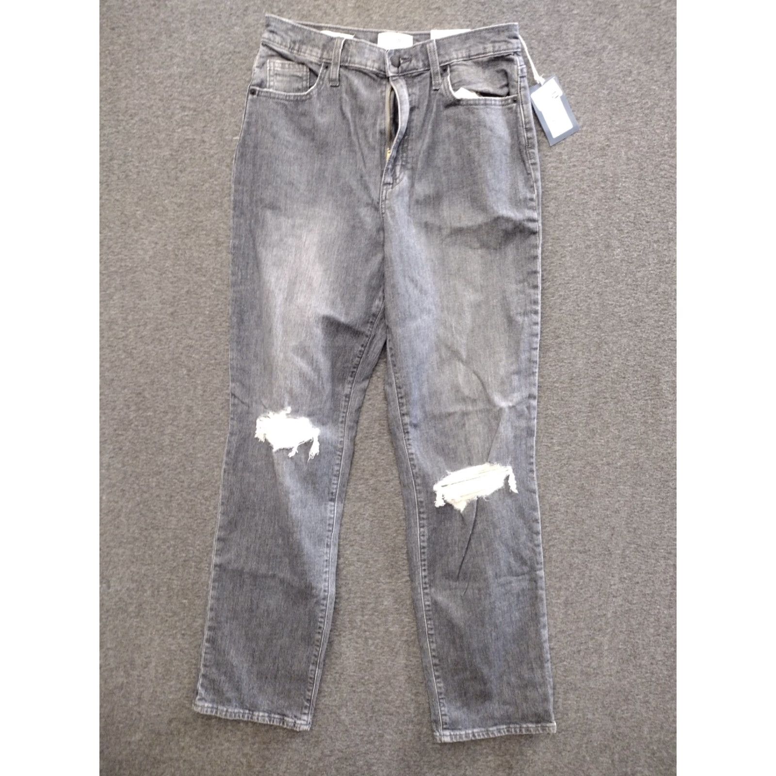 Vintage VINTAGE Universal Thread Jeans Distressed Straight Dark Wash 8/29L Womens / Ladies 8L Blue Denim High Rise Classic Fit 5-Pocket Size 30" / US 8 / IT 44 - 2 Thumbnail