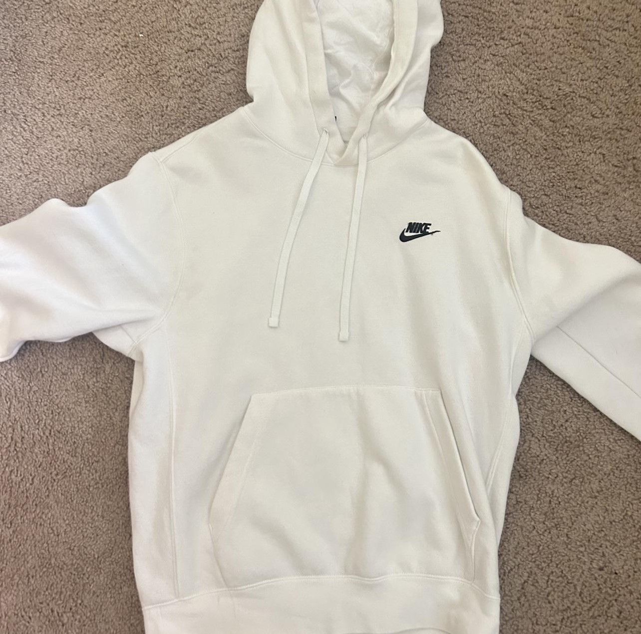 Nike White nike hoodie Size US S / EU 44-46 / 1 - 1 Thumbnail