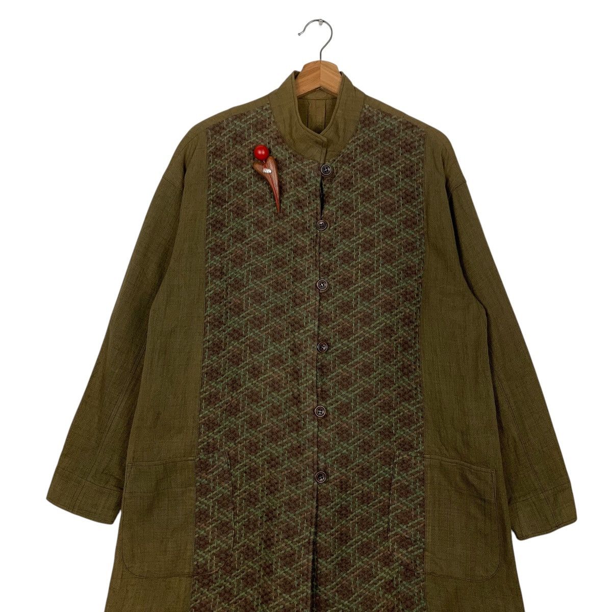 Handmade Vintage Handmade Jacket #2128-C93 Size US L / EU 52-54 / 3 - 3 Thumbnail