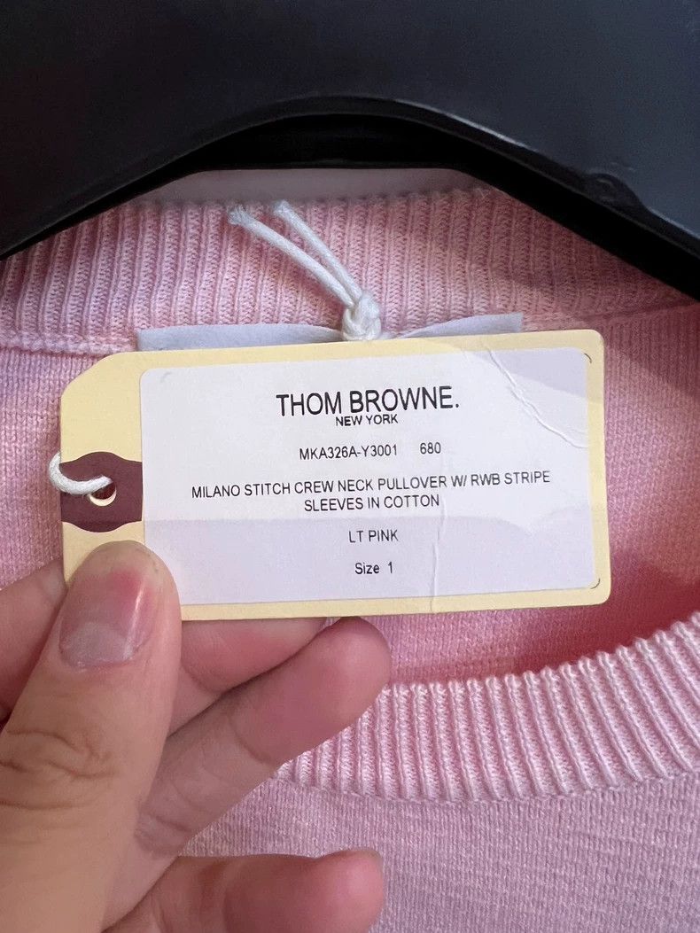 Thom Browne Thom Browne Double-breasted pink hoodie Size US S / EU 44-46 / 1 - 3 Thumbnail