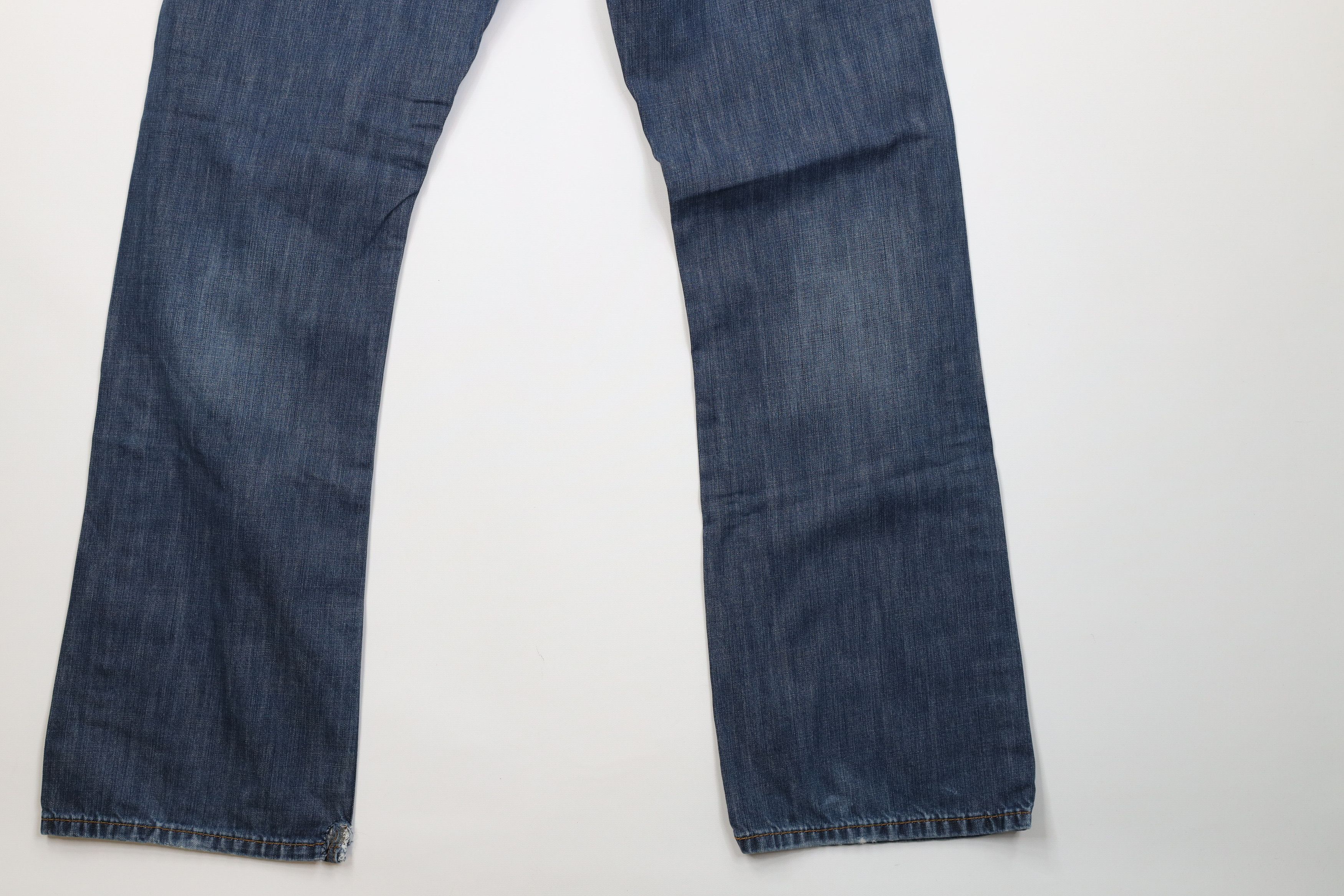 Levi's Vintage Y2K Levis 527 Slim Wide Leg Bootcut Denim Jeans Blue Size US 34 / EU 50 - 14 Thumbnail