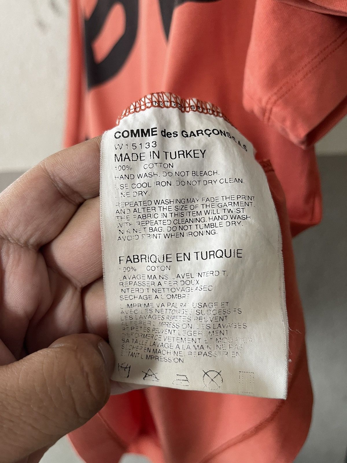 Comme des Garcons SHIRT Comme Des Garcons SHIRT Blast Graphic Tee Size US S / EU 44-46 / 1 - 5 Thumbnail