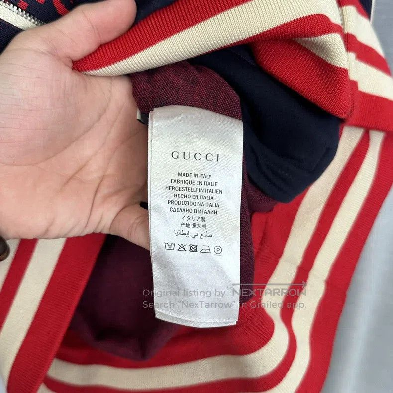 Gucci Gucci Full logo zipper jacket Size US S / EU 44-46 / 1 - 4 Thumbnail