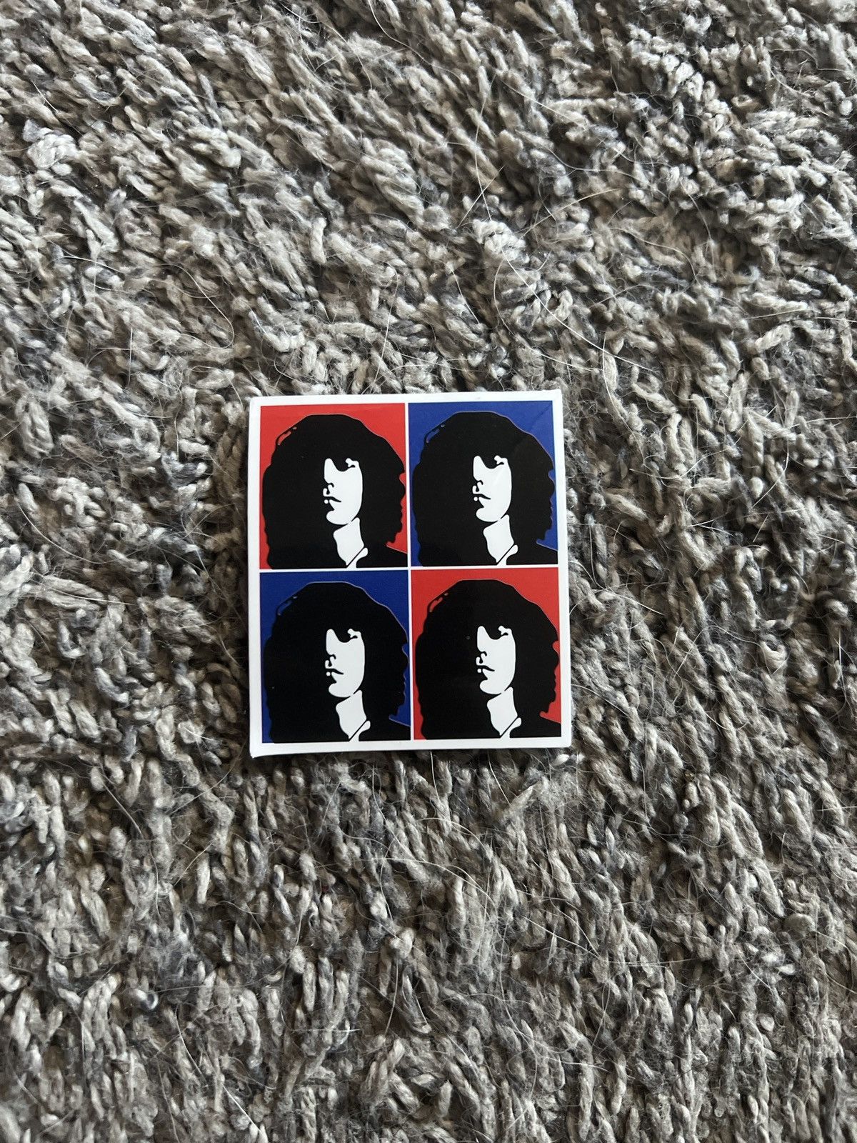 Band Tees × Hypebeast The Doors Jim Morrison Sticker Size ONE SIZE - 1 Thumbnail