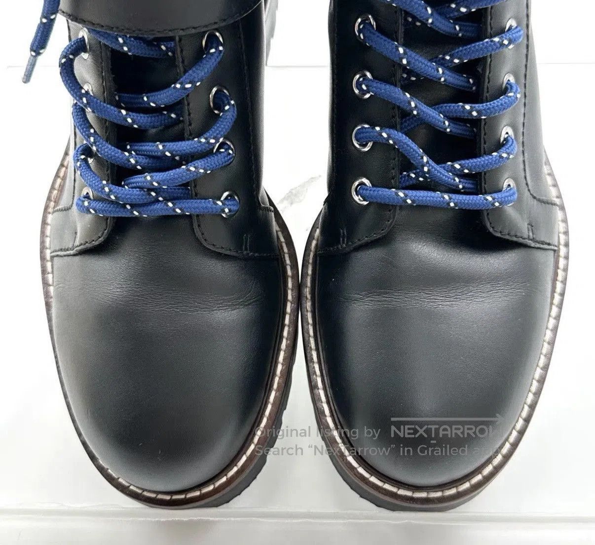 Louis Vuitton Black Leather Lace. Size US 7 / EU 40 - 5 Thumbnail
