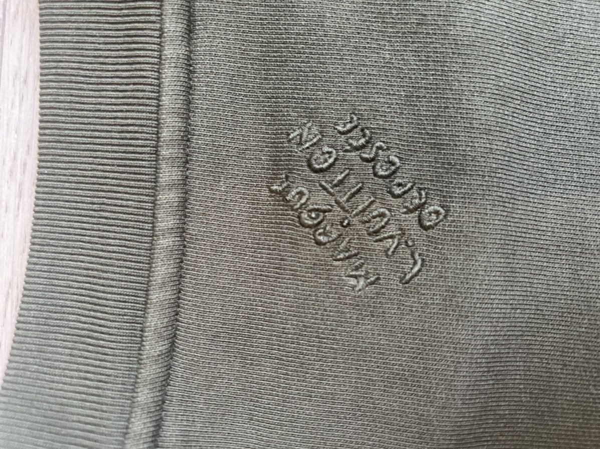 Louis Vuitton Louis Vuitton 'Lovers' Olive Green Crewneck Size US XXL / EU 58 / 5 - 5 Thumbnail