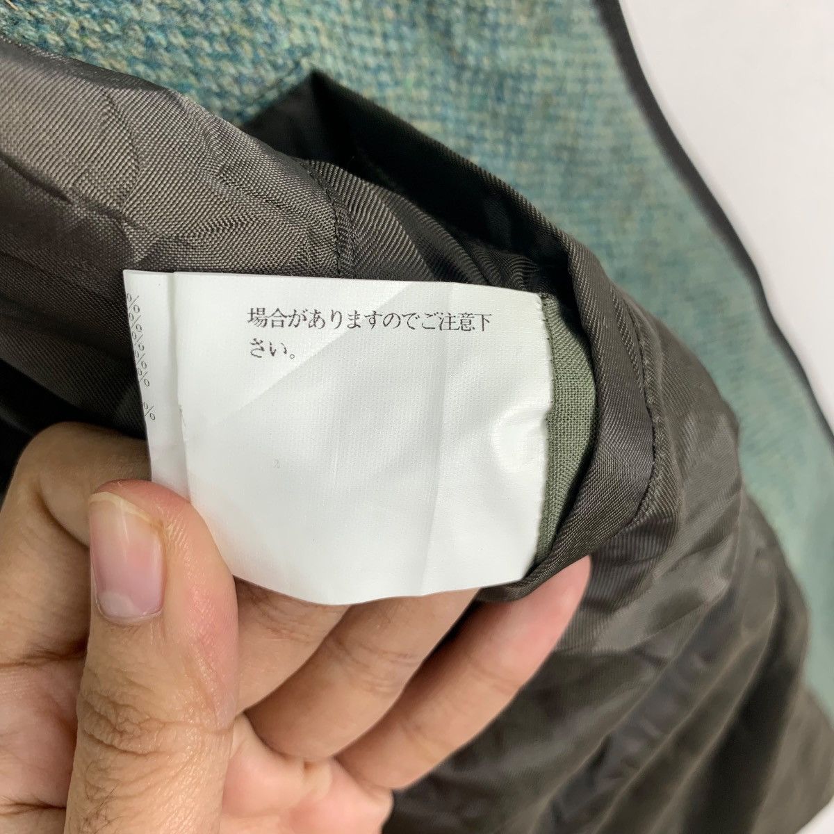 Vintage Vintage ROTARY GROUP Patchwork Boro Herringbone Jacket Heavy Size M / US 6-8 / IT 42-44 - 13 Thumbnail