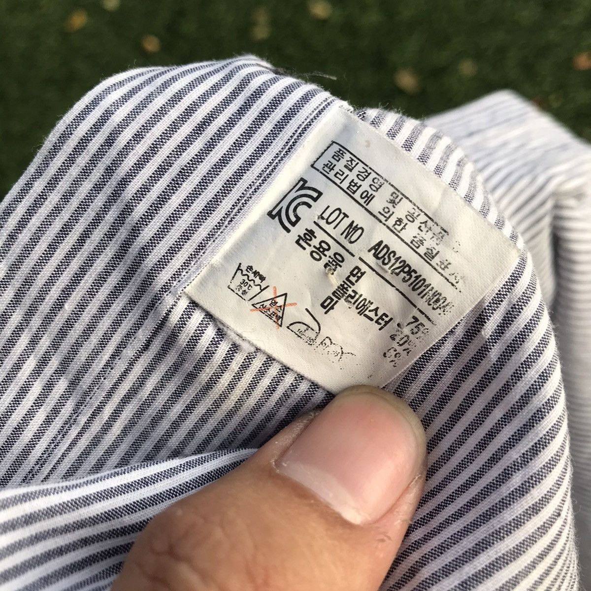 Aquascutum × Designer Aquascutum of london Stripe Shirt White Size US XL / EU 56 / 4 - 2 Thumbnail