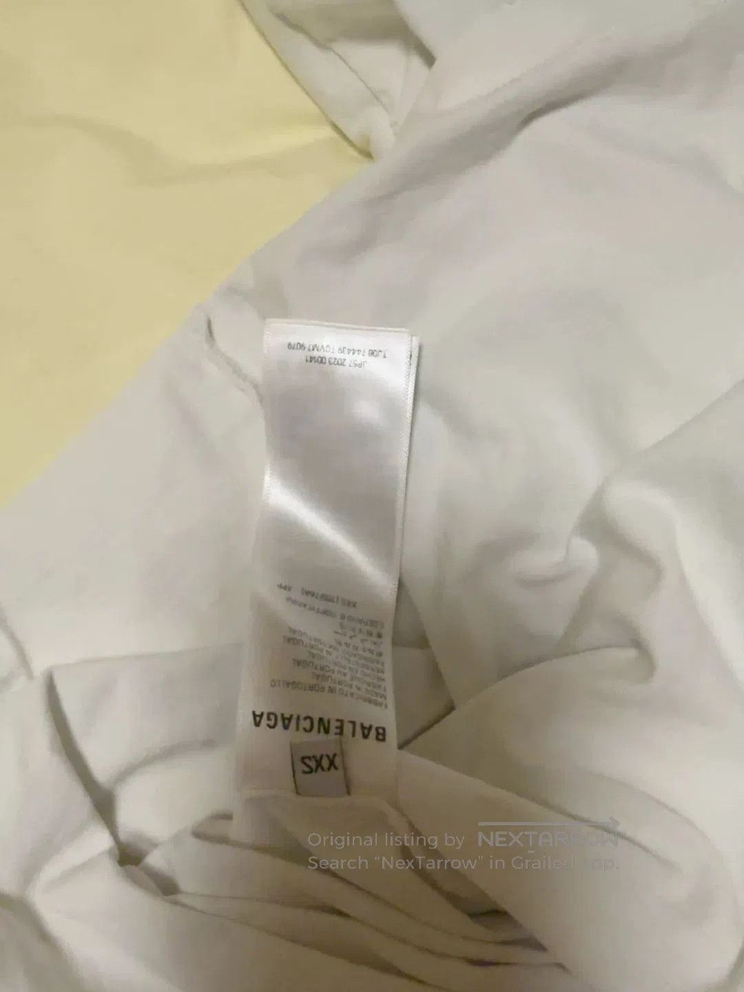 Balenciaga balenciaga limited edition white t-shirt. Size US XXS / EU 40 - 4 Thumbnail