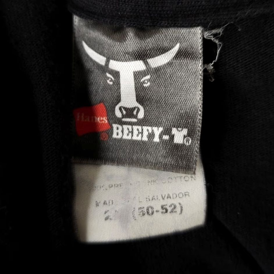 Hanes VINTAGE Hanes T Shirt Mens Size 2XL Black Y2K The Magic Is In The Hole Size US XXL / EU 58 / 5 - 6 Thumbnail