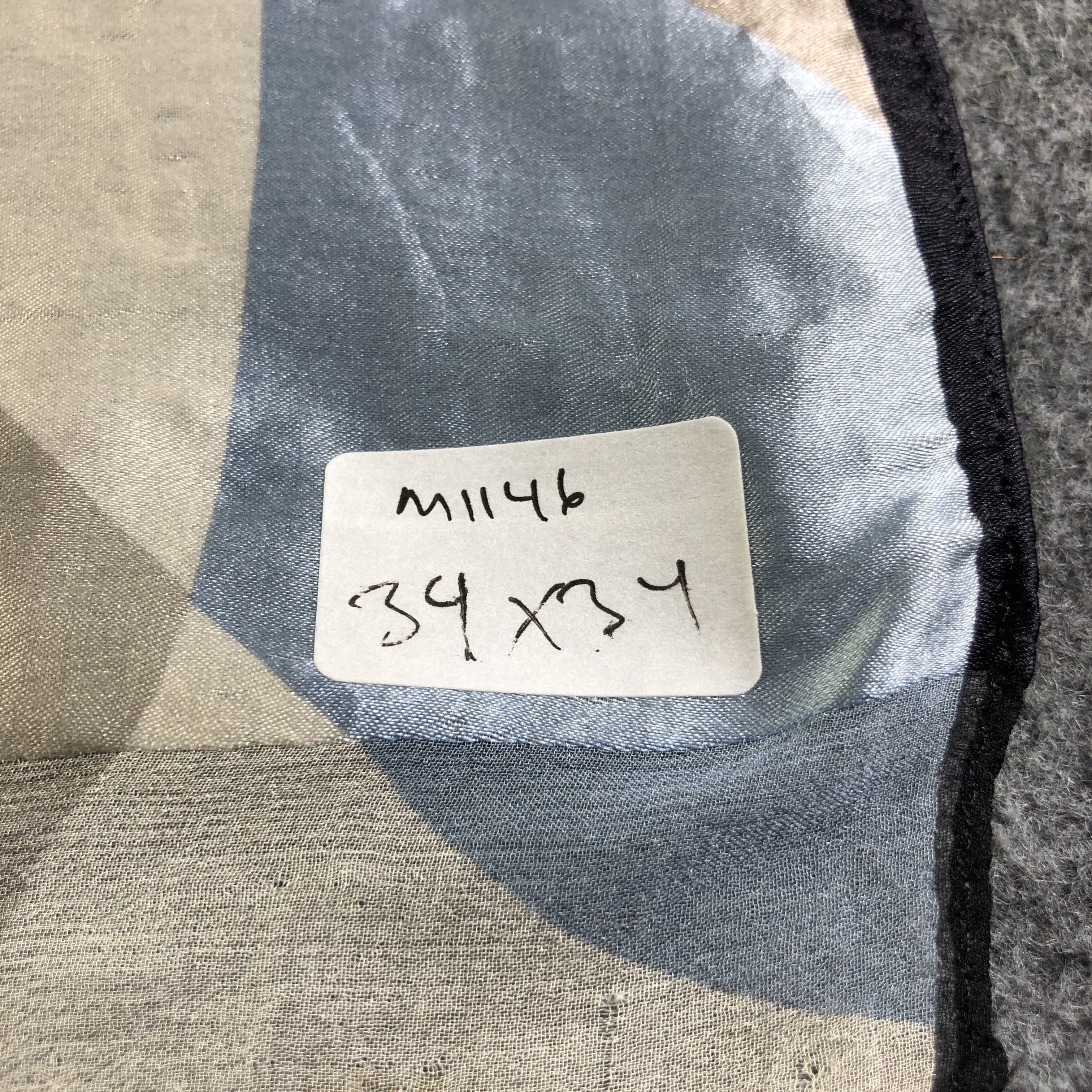 Vintage Balenciaga Abstract Silk Scarf M1146 Size ONE SIZE - 11 Thumbnail