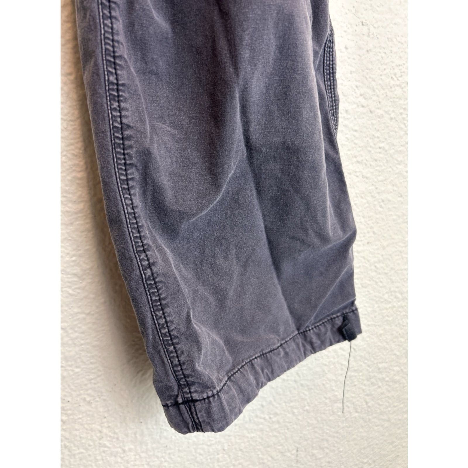 American Eagle Outfitters American Eagle Pants Women’s 6 Stretch Cargo Baggy Jogger Black 28x29 Womens Size 28" / US 6 / IT 42 - 4 Thumbnail