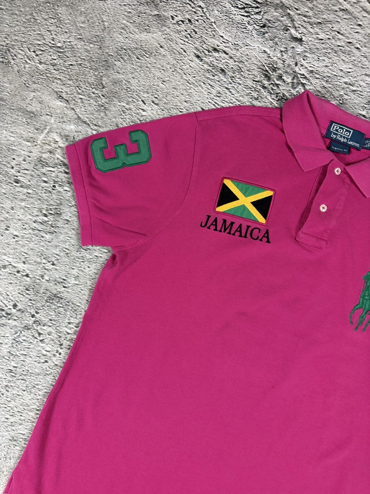 Ralph Lauren Chief Keef Polo Ralph Lauren Jamaica Pink Rasta Size US L / EU 52-54 / 3 - 2 Thumbnail