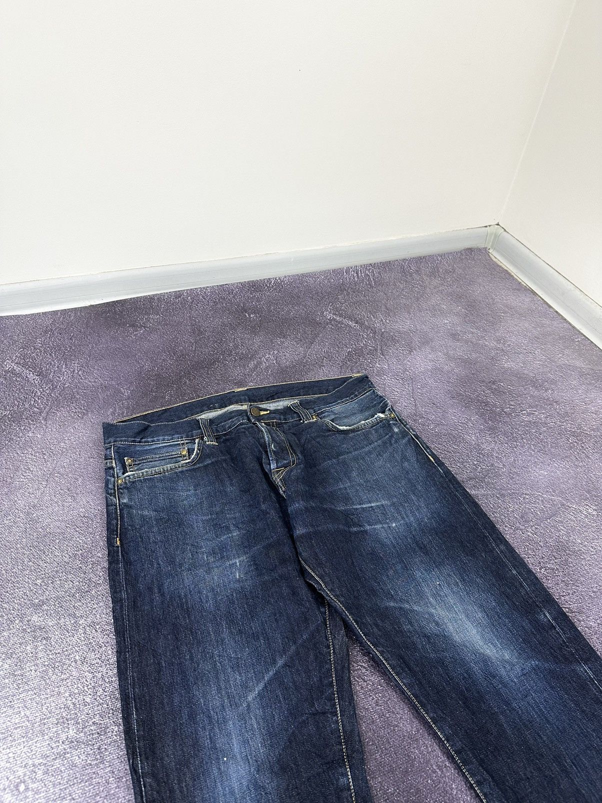 Carhartt Vintage Carhartt Distressed USA Japanese Denim Baggy Jeans Size US 34 / EU 50 - 13 Thumbnail