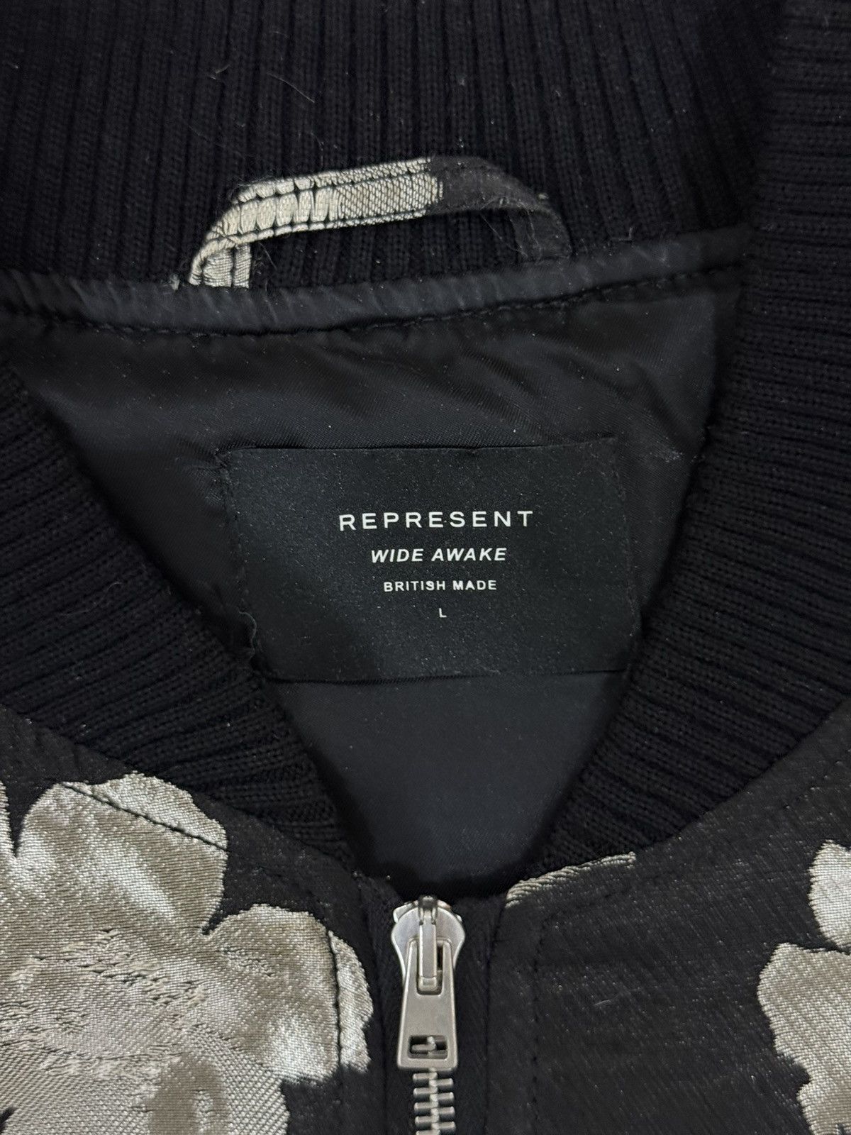 Represent Clo. REPRESENT BROCADE FLORAL BOMBER Size US L / EU 52-54 / 3 - 3 Thumbnail
