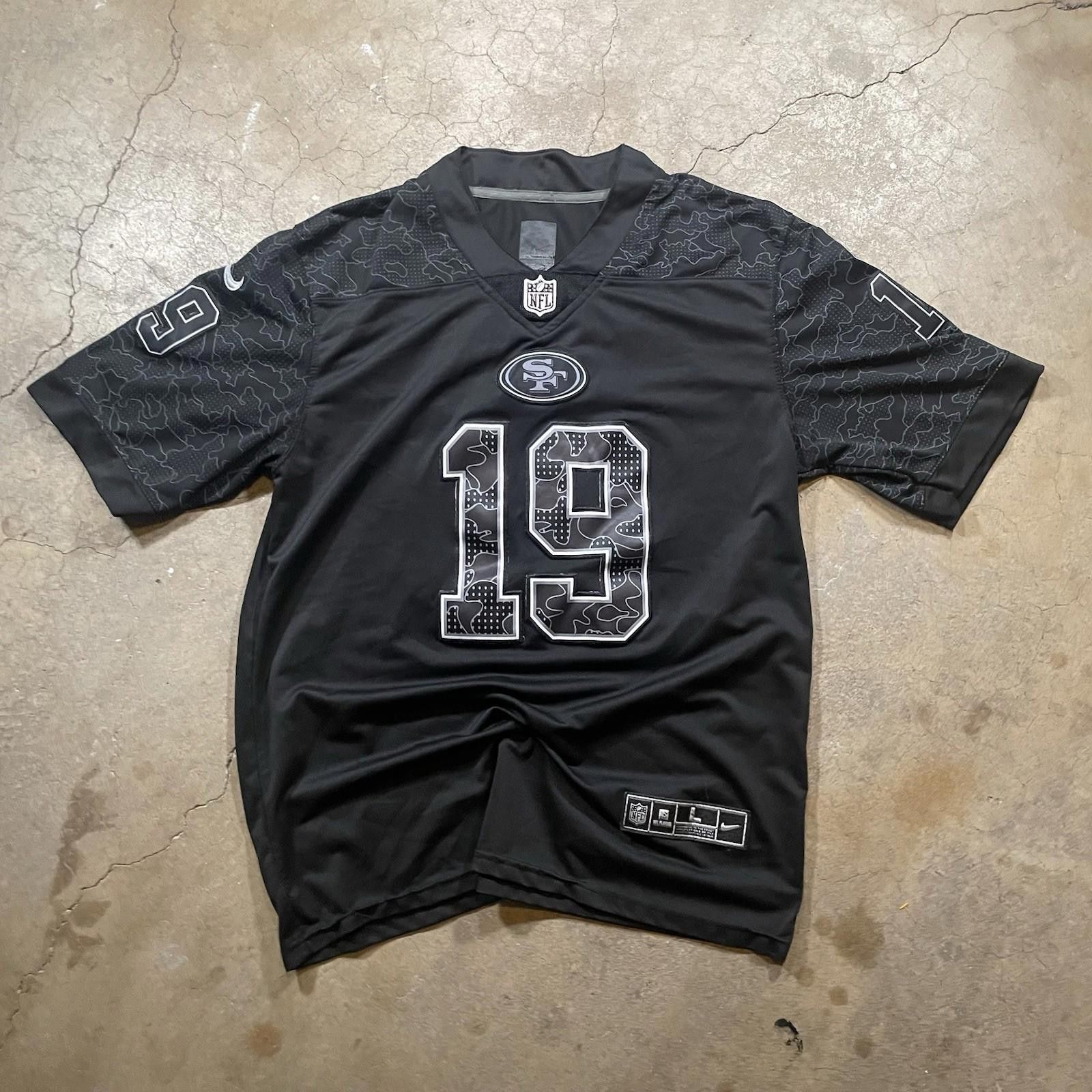 Nike NFL Deebo Samuel Black Nike Football Jersey Large Size ONE SIZE - 1 Thumbnail