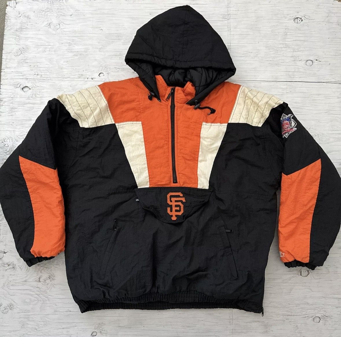 Starter 1990s San Francisco Giants Starter 1/2 Zip Jacket