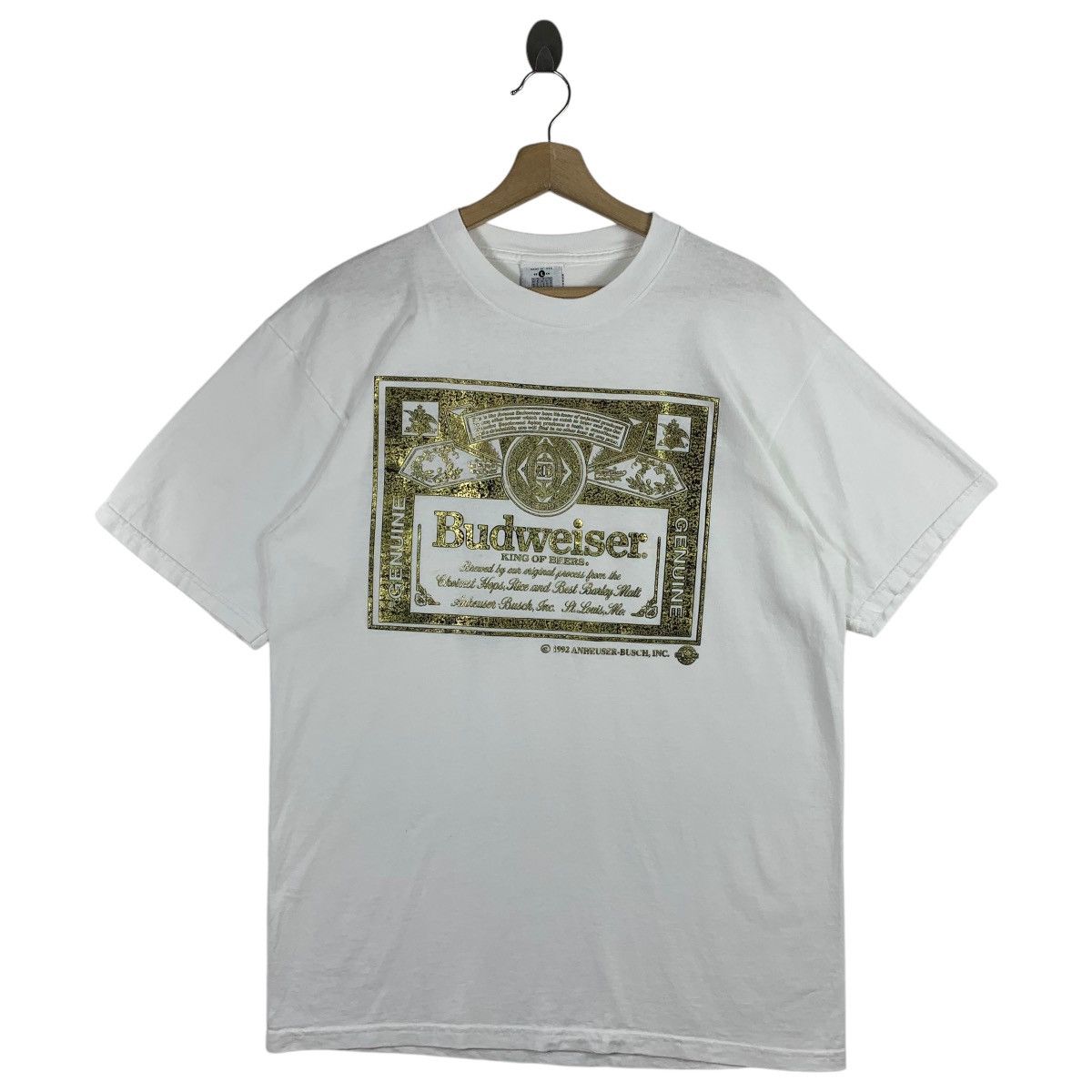 Budweiser × Vintage Vintage BUDWEISER big print tee Size US L / EU 52-54 / 3 - 1 Thumbnail