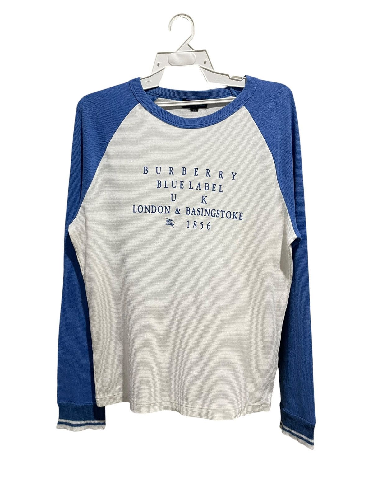 Burberry Retro💥 90s Burberry Blue Label Jersey Size L / US 10 / IT 46 - 6 Thumbnail