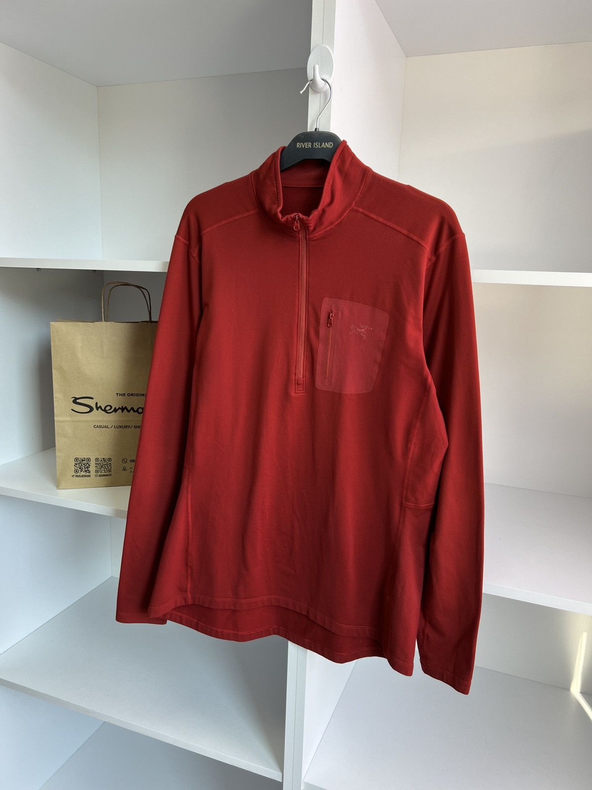 Arc'teryx × Vintage Vintage Arc'teryx 1/4 zip sweatshirt Size US M / EU 48-50 / 2 - 2 Thumbnail