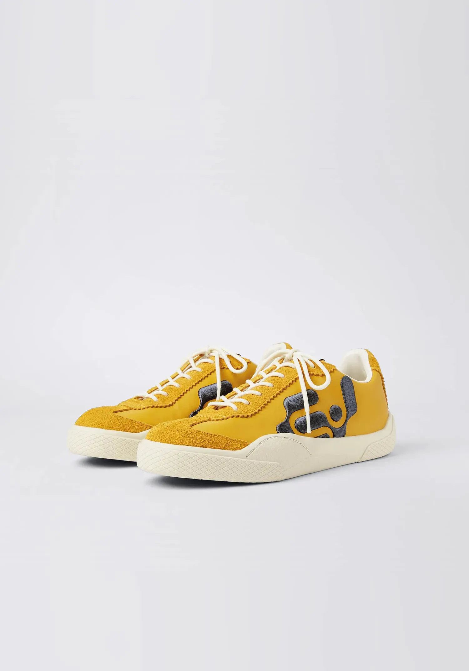 image of Eytys Santos Sunflower Sneakers Eu 43 Uk 9 Us 10 in Yellow, Men's