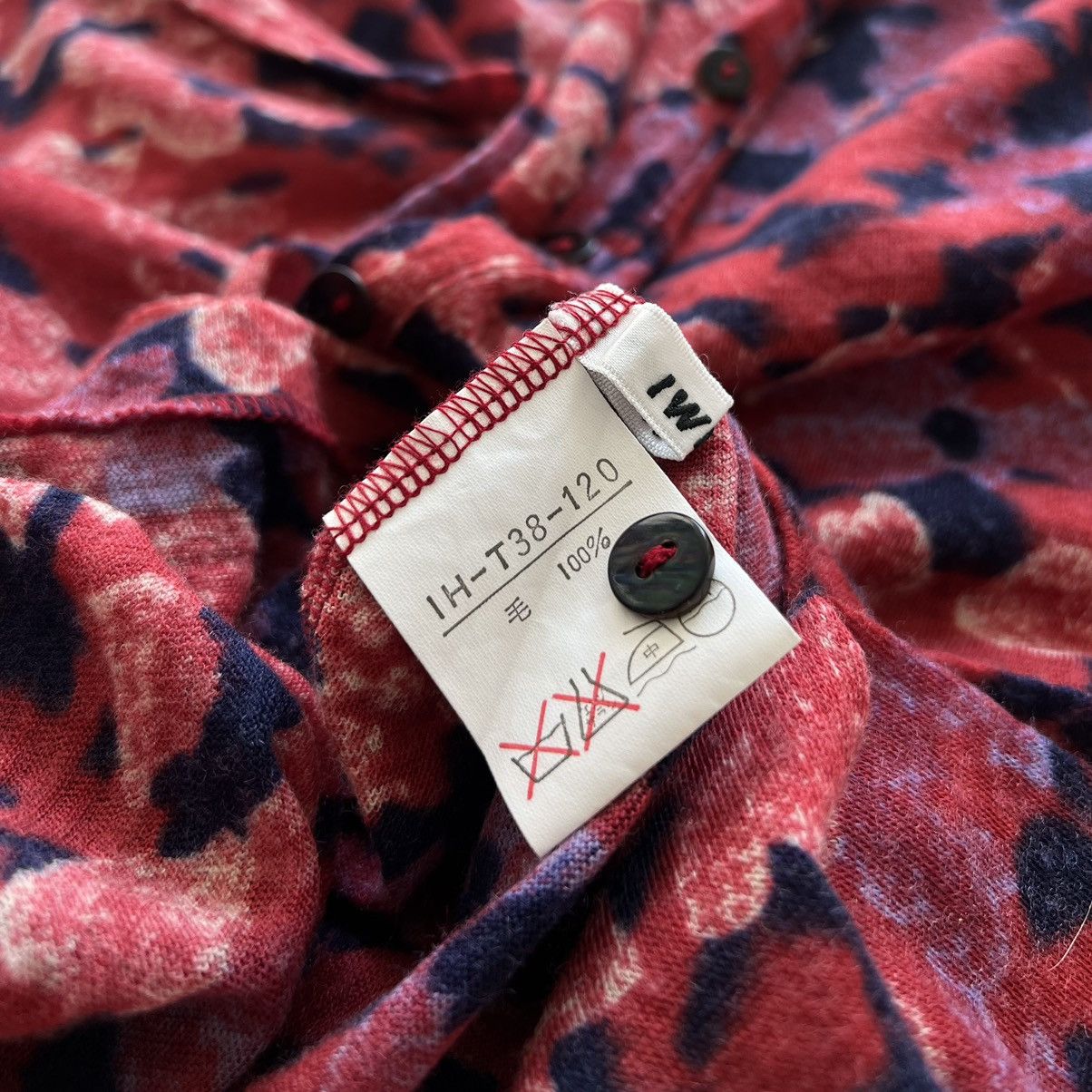 Y's × Yohji Yamamoto I Wish Y’s Bis Floral Pullover Shirt Size S / US 4 / IT 40 - 9 Thumbnail