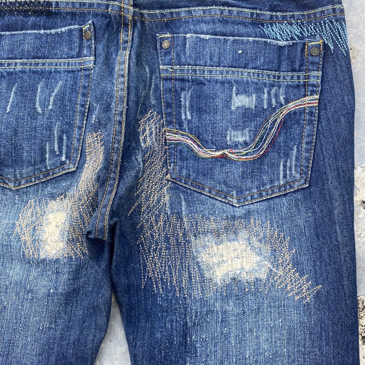 Replay REPLAY ripped patchwork jeans curve legs Size US 32 / EU 48 - 15 Thumbnail