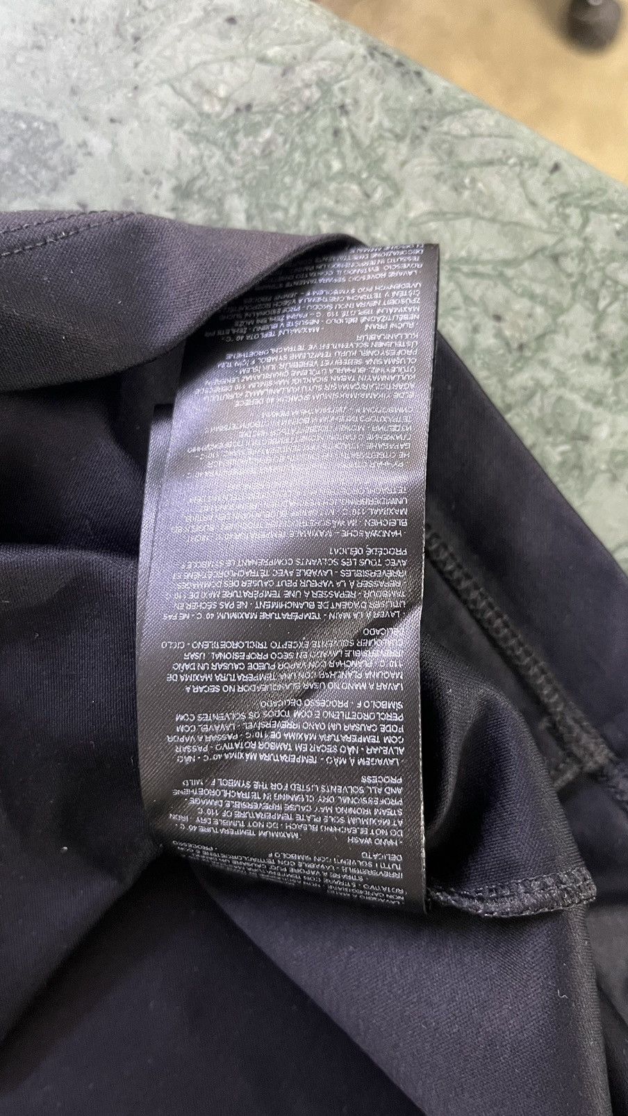 Giorgio Armani Giorgio Armani logo tshirt leather GA patch Size US M / EU 48-50 / 2 - 8 Thumbnail