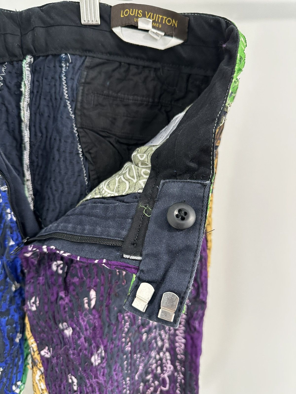 Louis Vuitton Louis Vuitton x Kaptial “Paisley Pants” Size US 32 / EU 48 - 13 Thumbnail