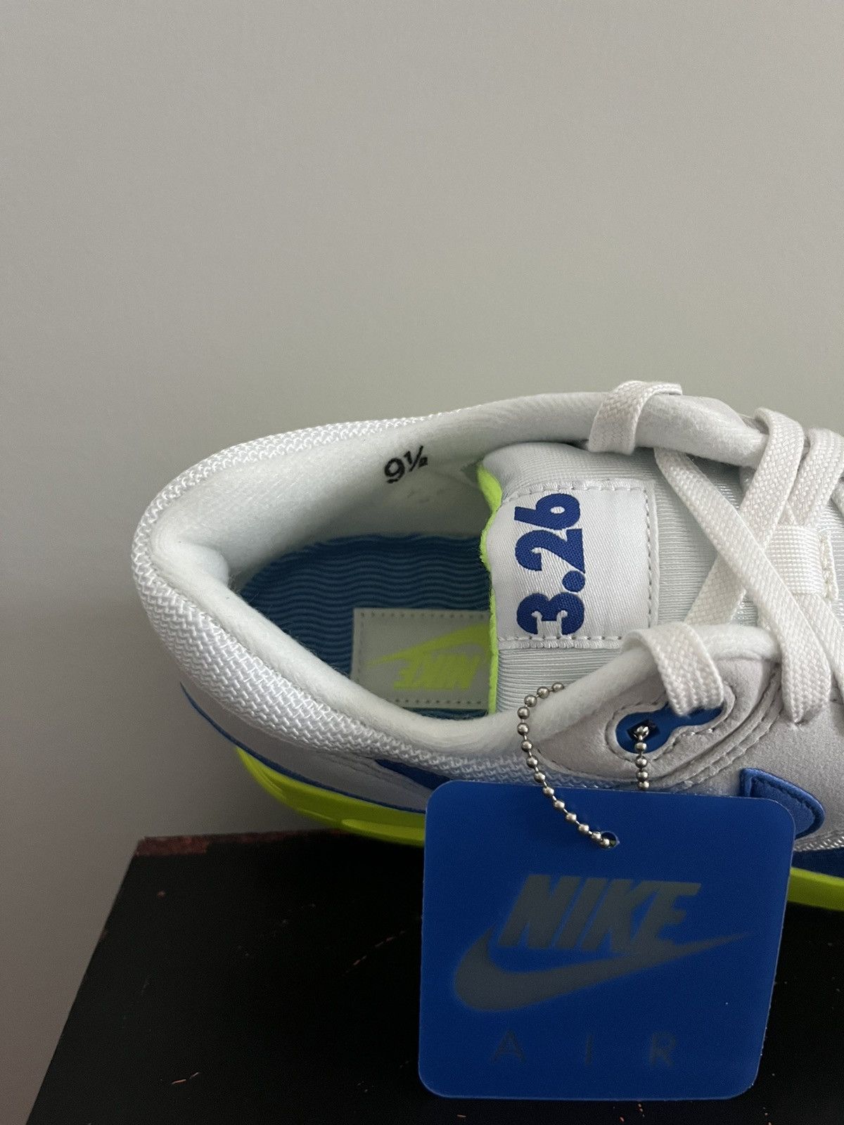 Nike Nike Air Max 1 '86 OG Big Bubble Air Max Day Royal Blue/Volt Size US 9.5 / EU 42-43 - 10 Thumbnail